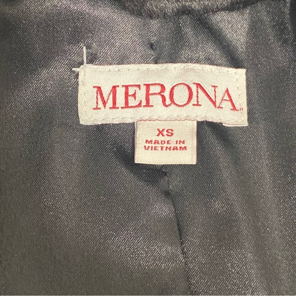 Merona Faux Fur Black Teddy Jacket - Like New - Women’s Small - Picture 6 of 7